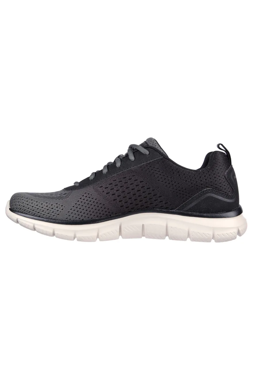 Dunkelgraue Skechers Track Ripkent Sneakers