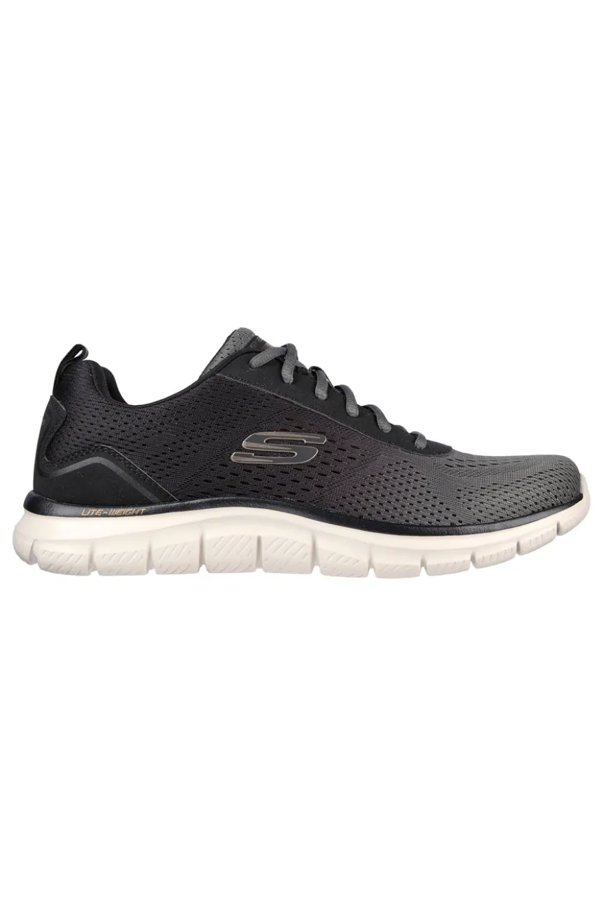 Dunkelgraue Skechers Track Ripkent Sneakers