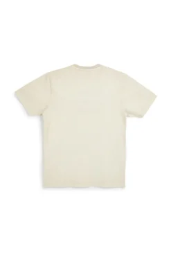 Einfarbig beige T-Shirt mit Rundhalsausschnitt Pittarello tierra PT-M-T-9066