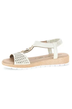 Eis-Sandalen mit Gold-Detail Mio tempo LR263706