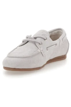 Elfenbeinfarbene Leder Slipper mit herausnehmbarer Innensohle Pittarello Capsule BT261060001A