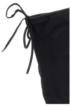 Energy I37224 Schwarze Overknee-Stiefel mit Blockabsatz und Schnürung hinten