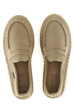 Espadrillas beige in tessuto Pittarello sun SG24L313