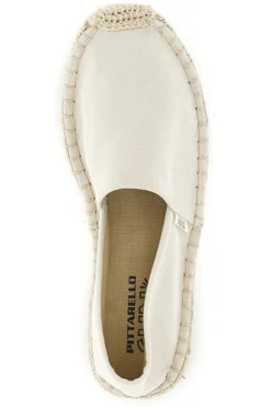 Espadrilles gold glitter slip on Pittarello Sonne SGMS2520