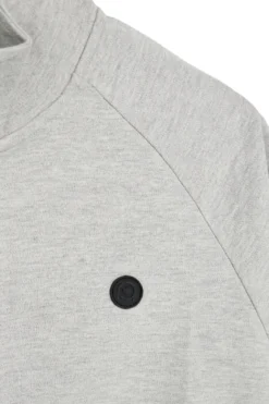 Felpa grigia con zip e collo alto Boardman Alpha pt-m-t-9072