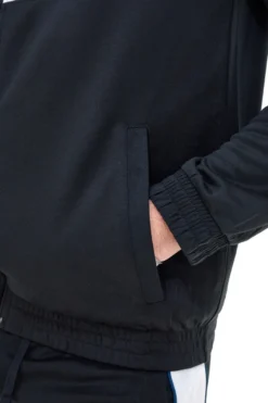 Felpa Nera Senza Cappuccio Skechers Premier Track Jacket