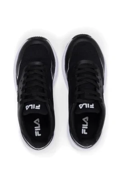 Fila CRUSHER – Schwarze, atmungsaktive Sneakers mit Laufsohle für Teenager