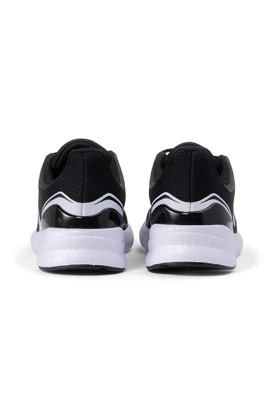 Fila CRUSHER – Schwarze, atmungsaktive Sneakers mit Laufsohle für Teenager