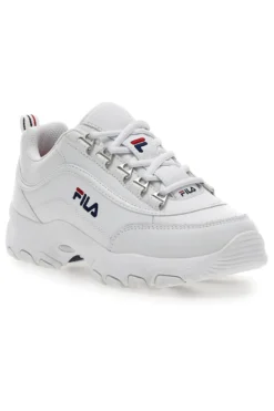 Fila STRADA Teens Chunky Sole White Sneakers