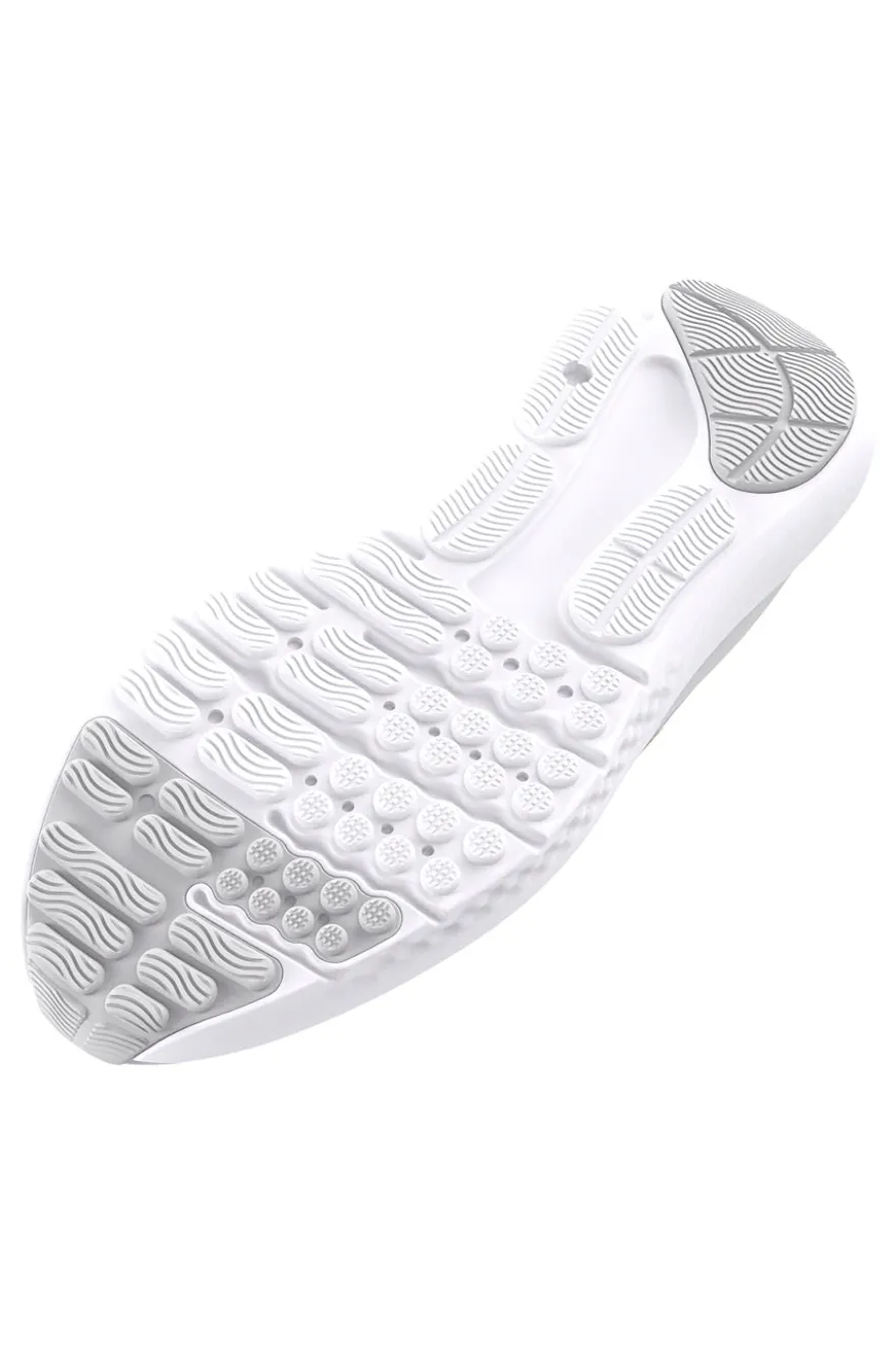 Graue Mesh-Turnschuhe für Damen Under Armour GGS Surge 4