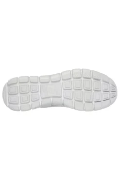 Graue Sportschuhe mit Memory Foam Skechers Track Breiter