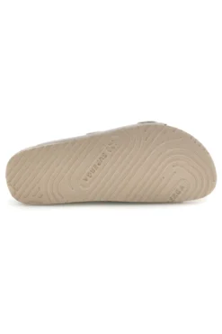 Hellgraue Hausschuhe mit doppelter Schnalle Superga S11U109