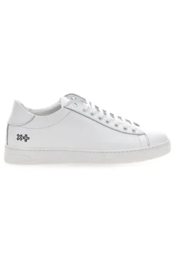 Herren Leder Turnschuhe weiß Ptr 2999