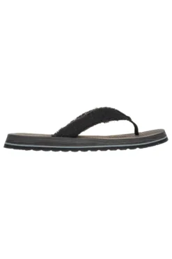 Infradito Marroni con Tomaia in Canvas Skechers Tantric - Fritz