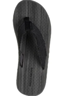 Infradito Marroni con Tomaia in Canvas Skechers Tantric - Fritz