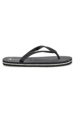 Infradito nere con fascetta nera Champion Big classic evo ii