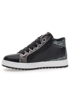 Laura Biagiotti AG1751016511 schwarze Sneakers mit Glitzerdetails