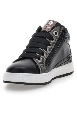 Laura Biagiotti AG1751016511 schwarze Sneakers mit Glitzerdetails