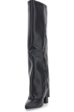 Le Havre Paris C217252 Schwarze Stiefel mit spitzem Blockabsatz