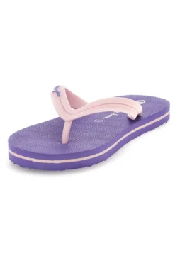 Lila Flip-Flops mit rosa Riemen Champion Big classic evo ii