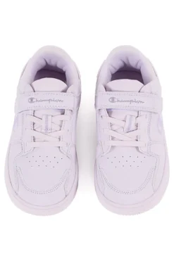 Lila Turnschuhe mit Klettverschluss und Riss CHAMPION RD18 2 LOW G PS