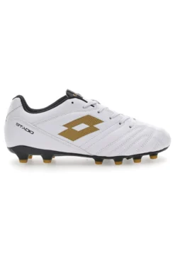 Lotto Stadio 705 FG Jr Weiße Fußballschuhe