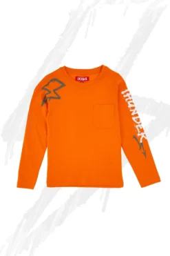 Maglia a giro collo con maniche lunghe PITT KIDS 6024