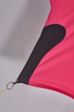 Maglia a Maniche Corte Nera e Fuxia Made in Italy Boardman Alpha 2