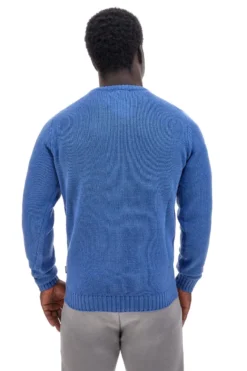 Maglione blu in misto lana U.S. Golf Club AC11