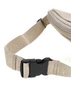 Marsupio beige con logo Tommy jeans 14280