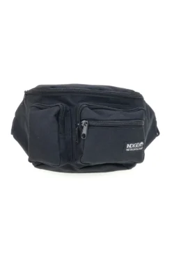 Marsupio nero con tasche zip Indigeno metropolitano IM-21050-A