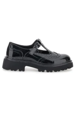 Mary Jane nere in vernice con fondo carrarmato Pittarello Capsule BT251123006