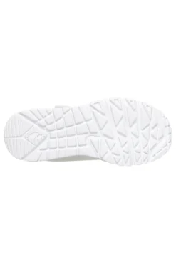 Mädchen weiße Turnschuhe Skechers Uno Lite Star Icon