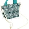Mini bag mare verde con tracolla Basile BA23740