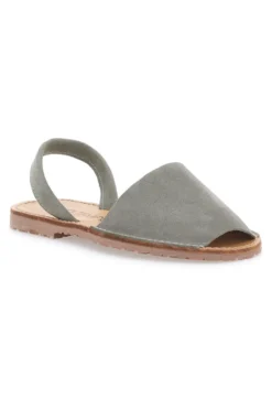 Minorchine verdi in pelle con fascia chiusa MIO TEMPO 35