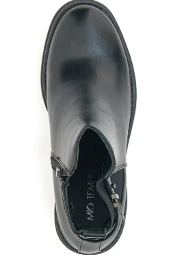 Mio Tempo 376 Stiefeletten mit Absatz Schwarz