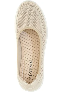 Mocassini Beige con Tomaia Traspirante e Soletta Estraibile PLOCADI MD01