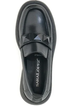 Mocassini Con Platform Sara Lopez 32203 Neri