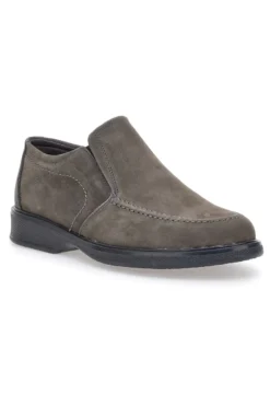 Mocassini Grigi In Vera Pelle Made In Italy Longford 3