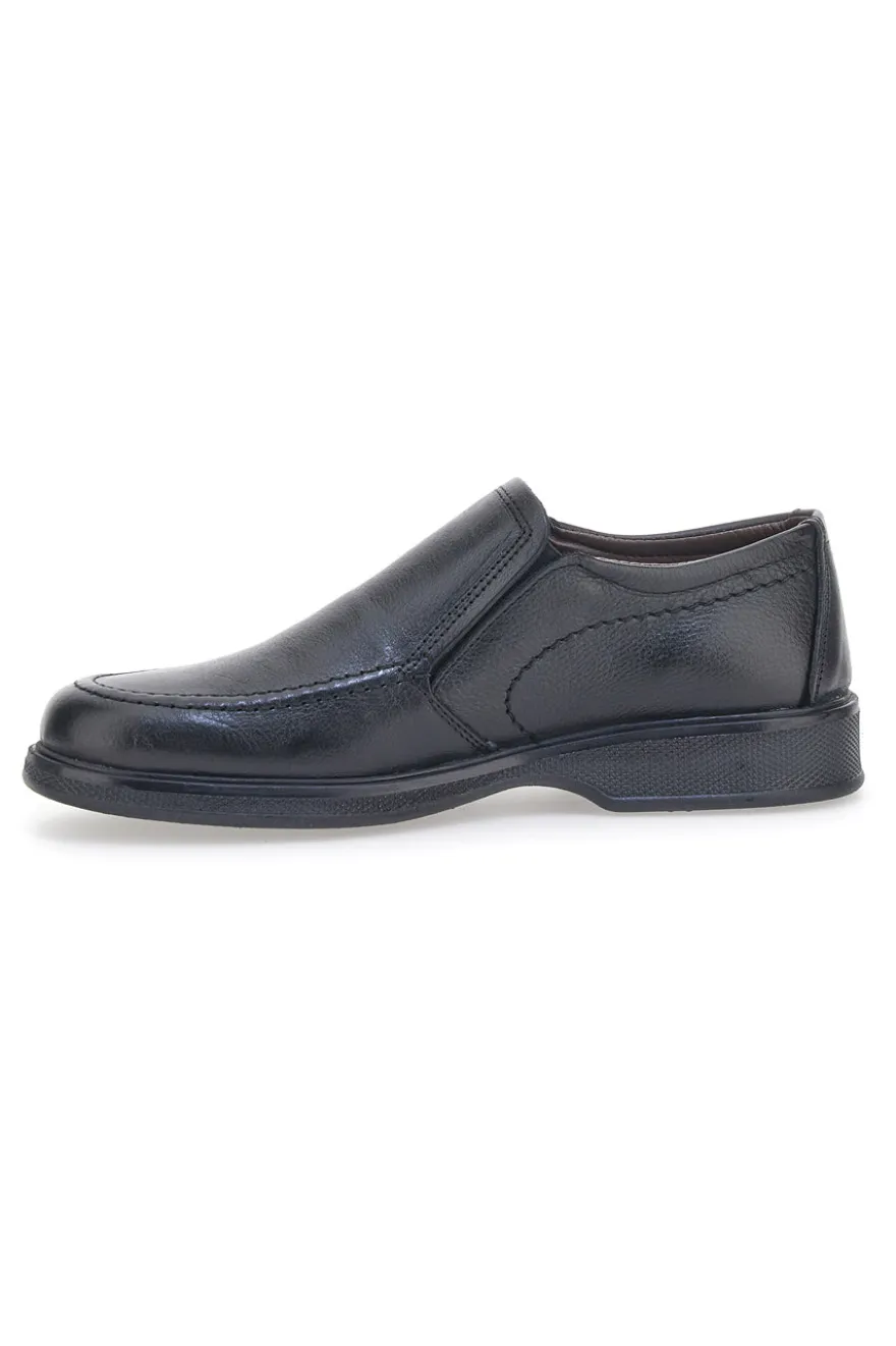 Mocassini in Vera Pelle Marmaduke 03 Neri