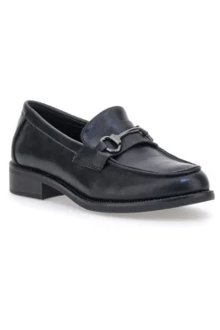 Mocassini Neri con Morsetto Le Havre Paris 2Y35562