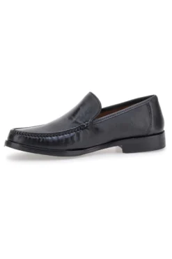 Mocassini Neri in Pelle Claremorris 564