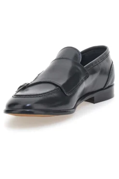Mocassini Neri In Vera Pelle Made In Italy Pittarello 2371