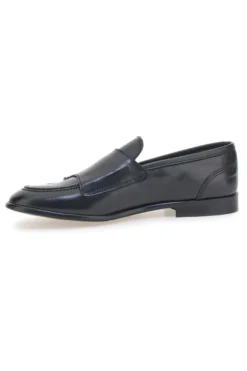 Mocassini Neri In Vera Pelle Made In Italy Pittarello 2371