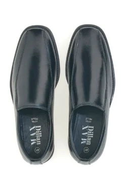 Mocassini Neri In Vera Pelle Max Dillan 02