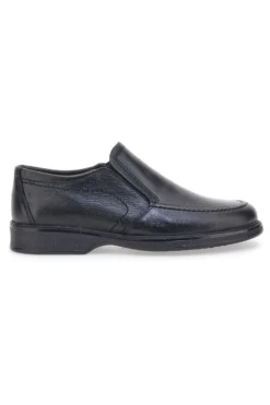 Mocassini Neri In Vera Pelle Made In Italy Longford 3