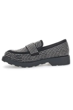 Mocassini Pittarello Glam 1102 Nero Strass