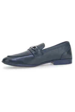 Mocassini Pittarello Plus 602502 Blu Vera Pelle