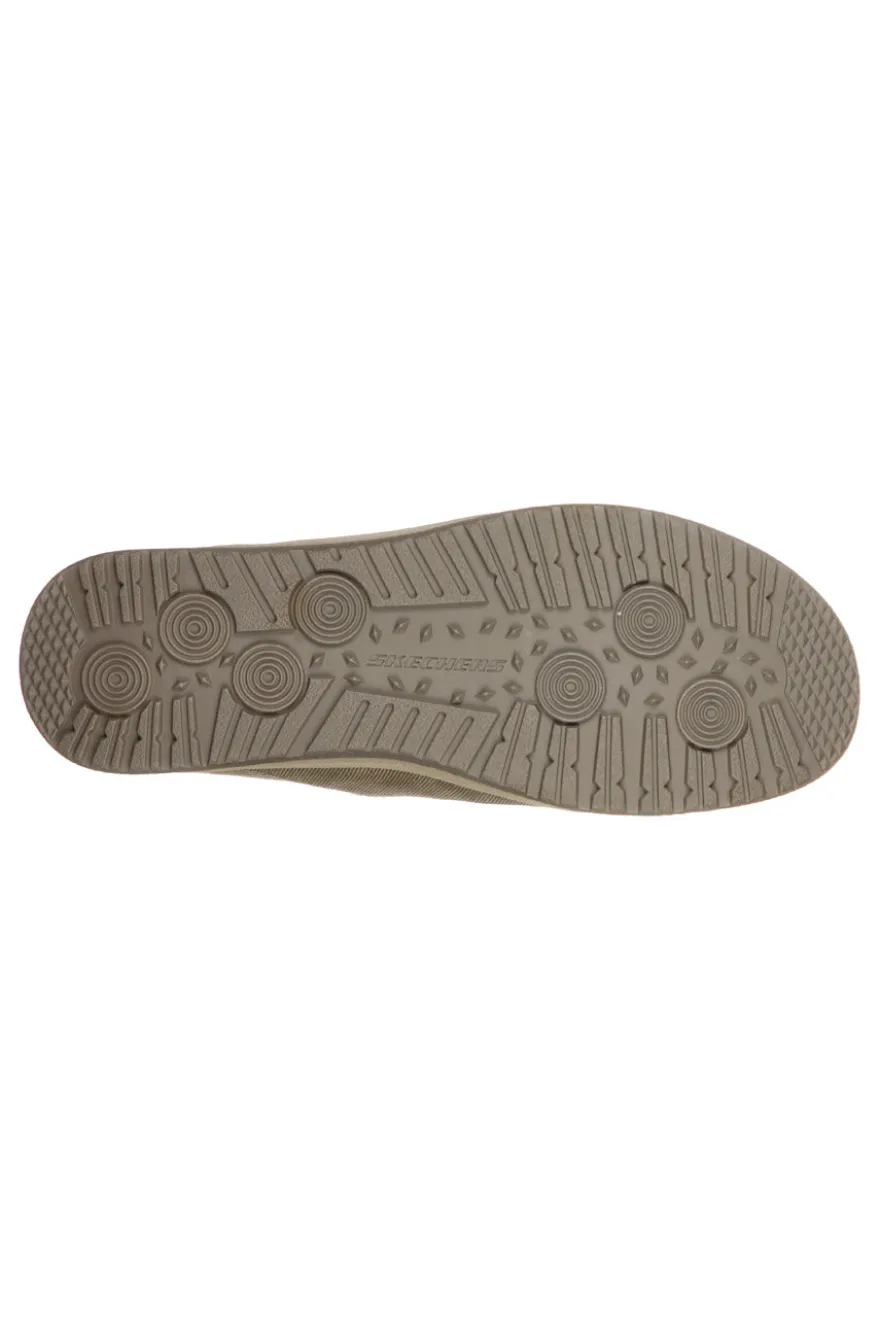 Mocassini taupe Relaxed Fit con Memory Foam Skechers Melson Planon