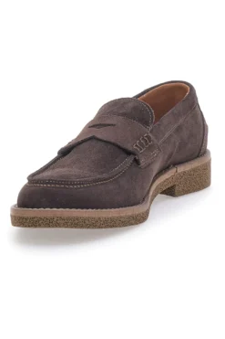 Mocassini Testa di Moro con Tomaia in Pelle Made in italy PTR 5011